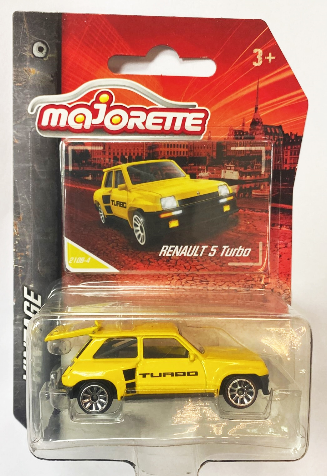 マジョレット　ルノー5 Majorette Renault 5 Turbo Red Vintage Rusty 1:56 210B