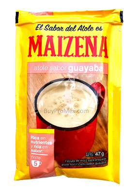 6-Pk Maizena Guayaba / Guava flavored corn beverage mix 47gr/1.6oz