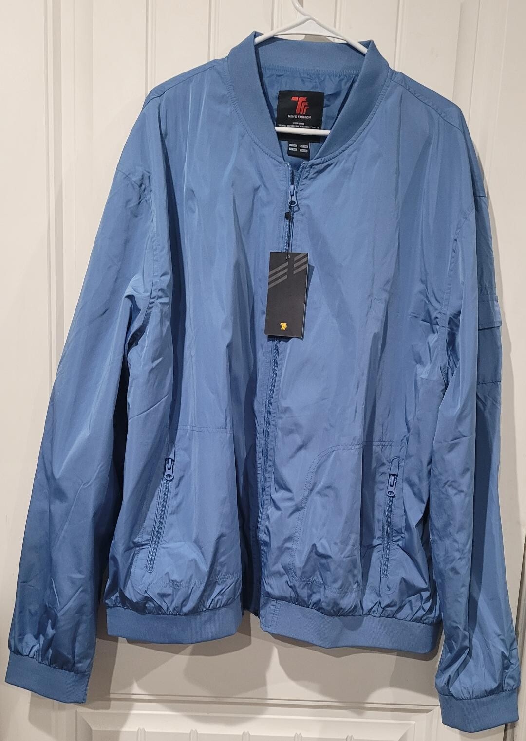 TBY Outdoor Jacket Coat Mens 3XL Blue Travels Together With TBY Outdoor Jacket Coat Mens 3XL Blue Travels Together With