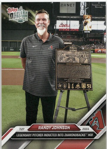 RANDY JOHNSON 2024 Topps Japan Edition Strike Zone Heroes