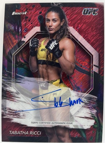 2024 Topps Finest UFC - Tabatha Ricci #FA-TAR