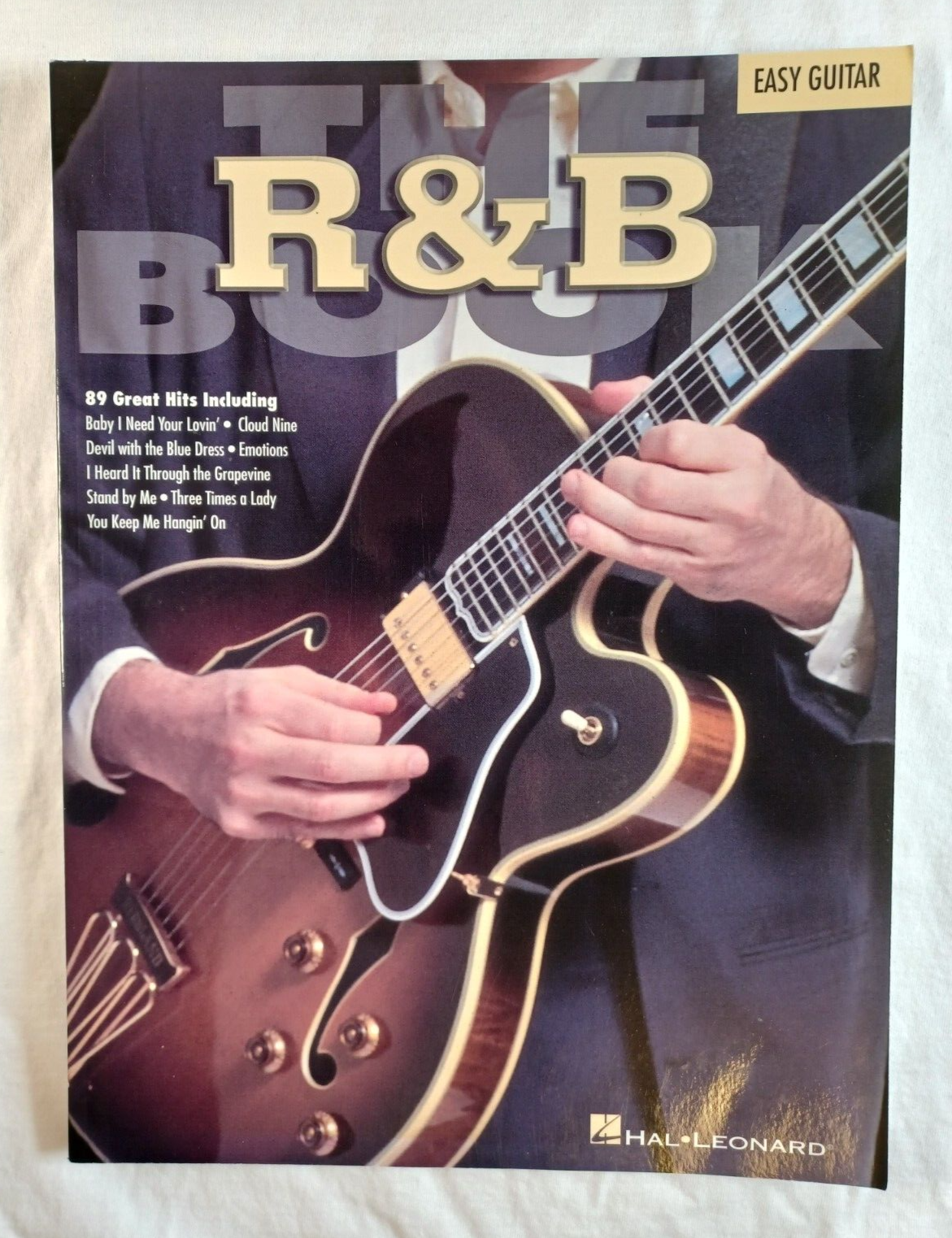 The R&B Book for Easy Guitar - music book w 89 great hits - New, free shipping!