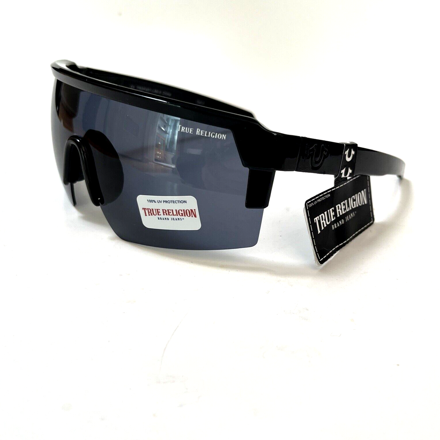 TRUE RELIGION ★【サングラス】FLAT TOP SHIELD SUNGLASSES True Religion Flat Top Shield Sunglasses in Blue for Men | Lyst