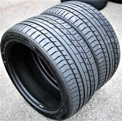 2 Tires 295/40R20 ZR Accelera Iota ST68 AS A/S High Performance 110Y XL