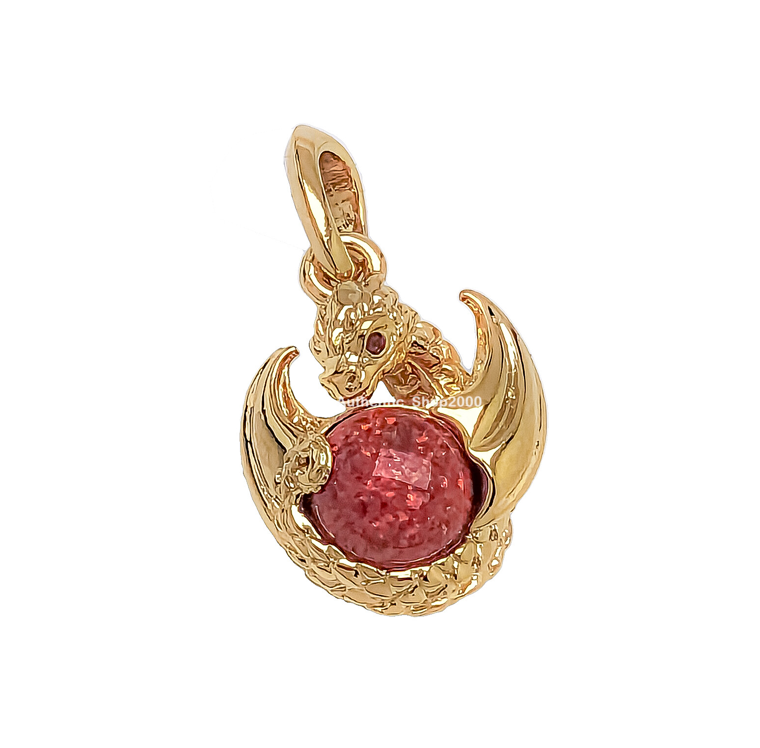 New 100% Authentic PANDORA Gold Game of Thrones Dragon Fire