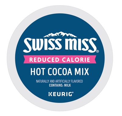 Swiss Miss, Reduced Calorie Hot Cocoa, Keurig K-Cup Pod, 66ct (3Boxes of 22Pods)