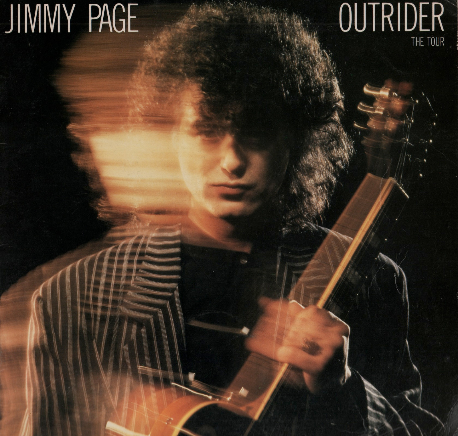 JIMMY PAGE 1988 OUTRIDER TOUR CONCERT PROGRAM BOOK / LED