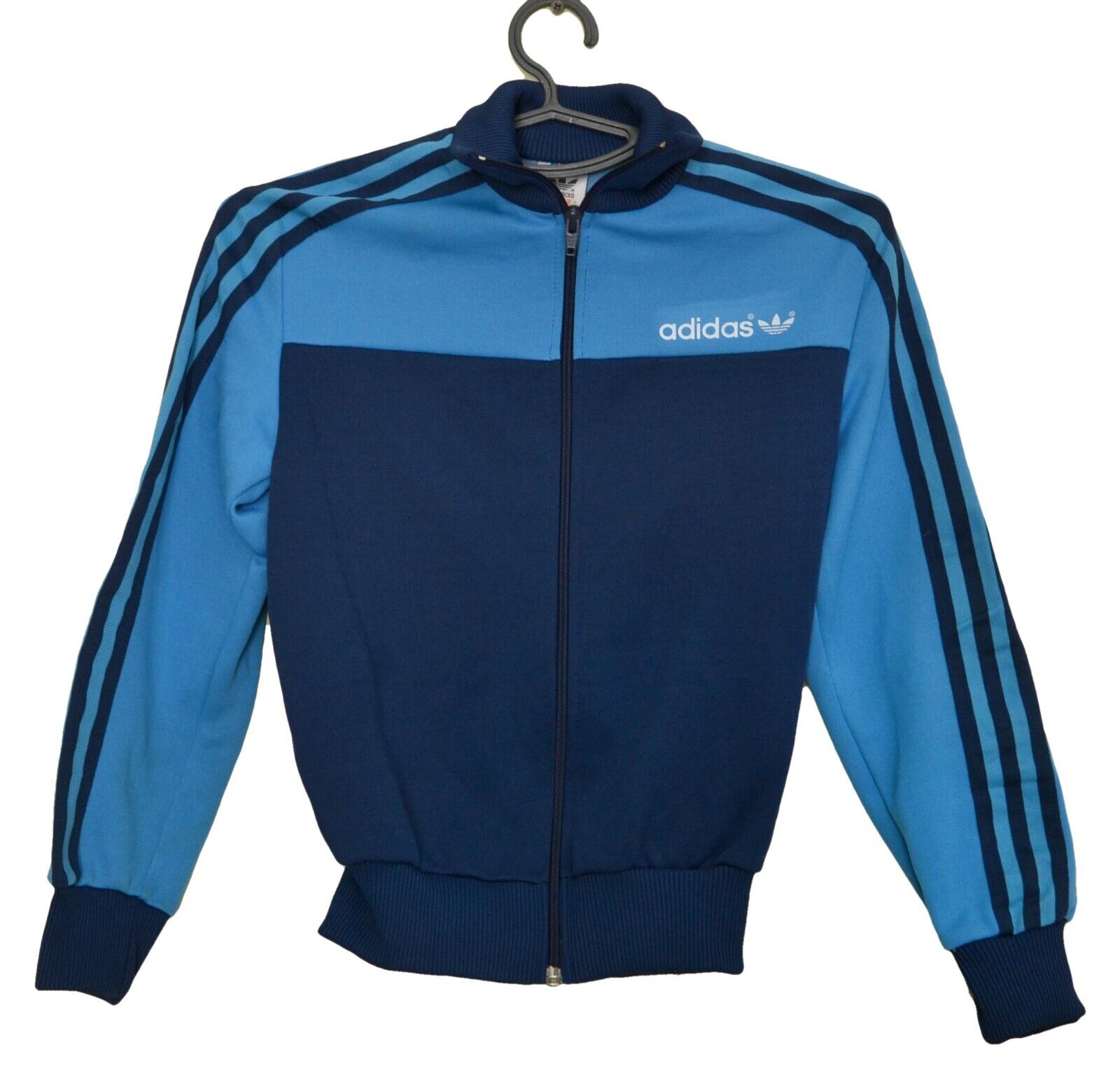 VINTAGE ADIDAS 1990'S BLUE TRACK JACKET CASUAL SIZE YM BOYS VINTAGE ADIDAS 1990'S BLUE TRACK JACKET CASUAL SIZE YM BOYS