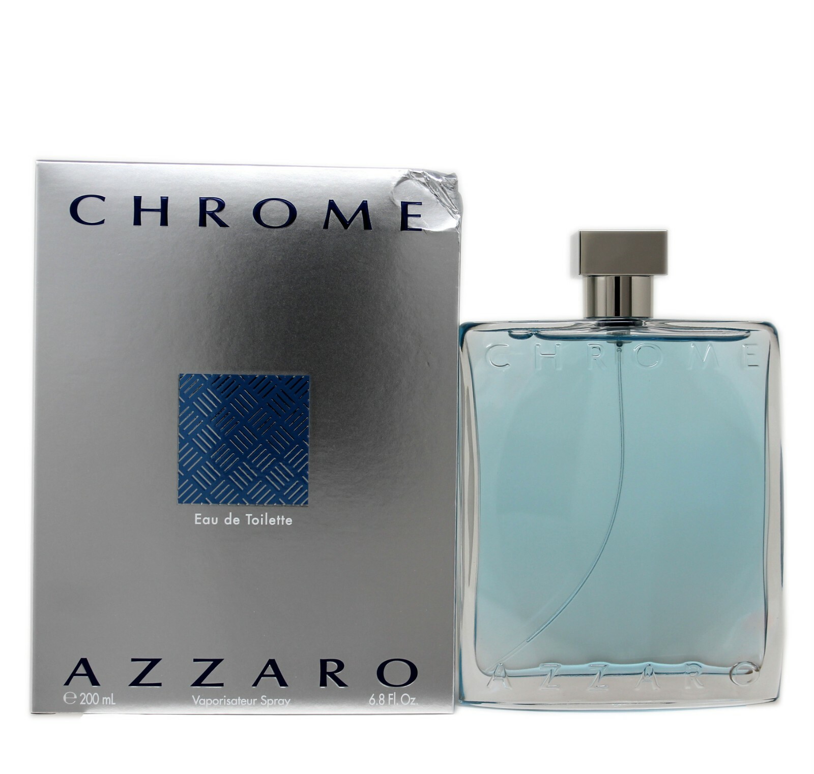 AZZARO CHROME EAU DE TOILETTE SPRAY 200 ML/6.8 FL.OZ. OLD