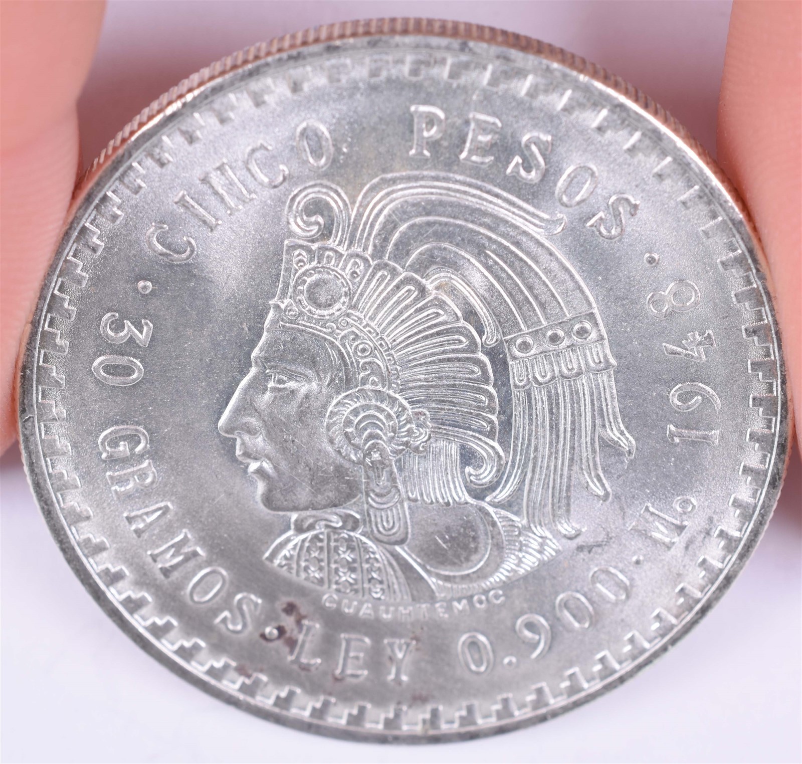 メキシコ　5ペソ硬貨　1948 【NGC MS64】　世界コイン 1948 Mexico 5 Pesos 30 Grams 0.900 Silver | eBay