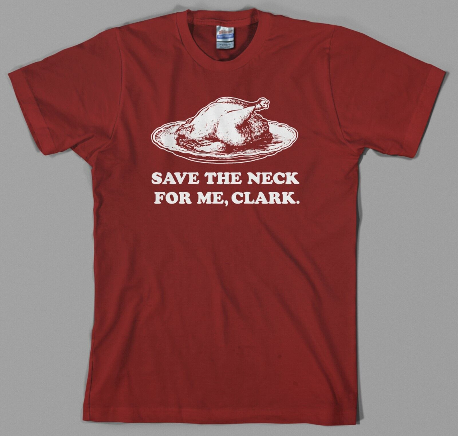 Save The Neck For Mess Clark Vintage T-Shirt T-Shirt Save The Neck For Mess Clark Vintage T-Shirt T-Shirt