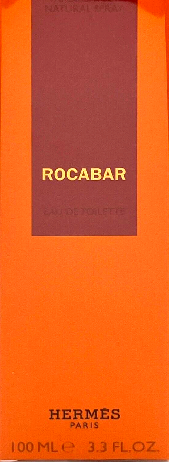 HERMES ROCABAR EAU DE TOILETTE SPRAY FOR MEN 3.3 Oz / 100ml