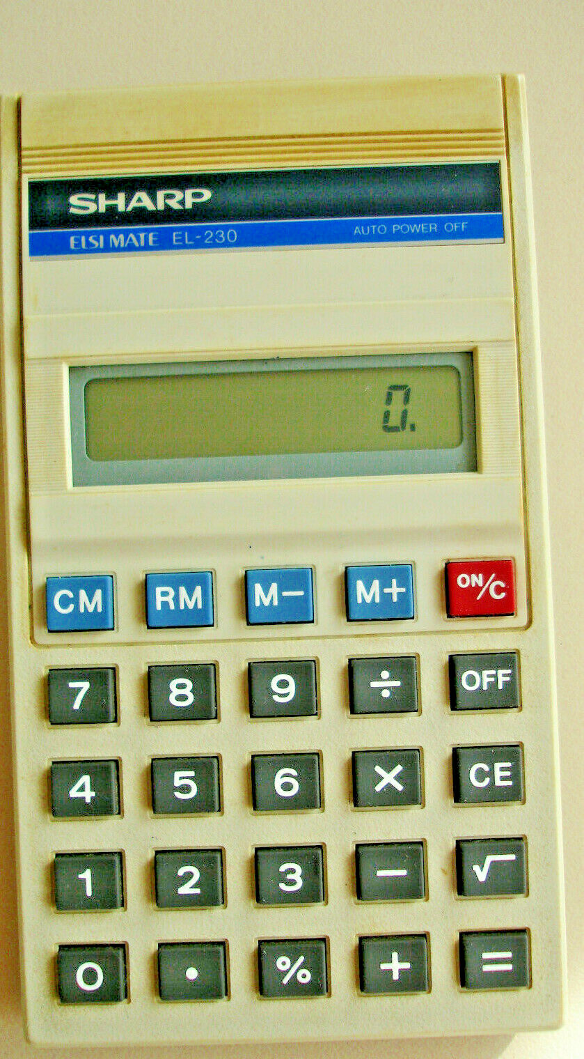 アンティーク 電卓 SHARP シャープ ELSI MATE EL-8039 MyCalcDB : Calculator Sharp EL-8039 aka ELSI MATE EL-8039