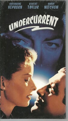 Undercurrent VHS 2000 NEW FACTORY SEALED KATHARINE HEPBURN MITCHUM 1946 B&W NOS