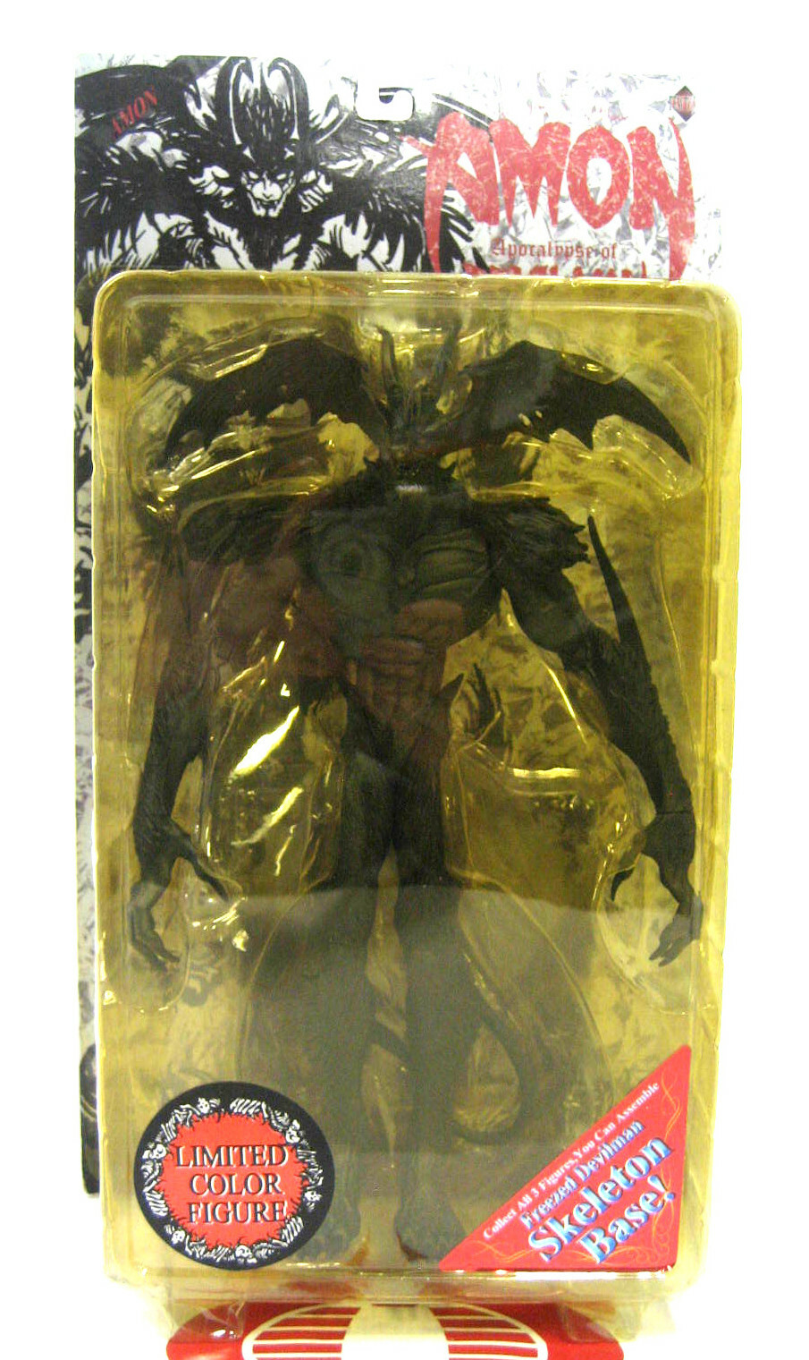デビルマン　アクションフィギュア　AMON ファントムグロウver Amon Apocalypse Devilman Phantom Glow Version - Brand New