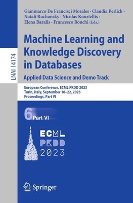 Machine Learning and Knowledge Discovery in Databases: Applied Data Science and 