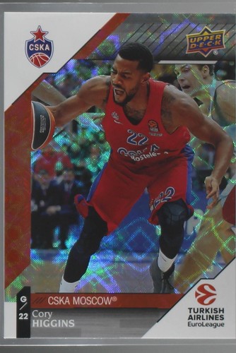 2017-18 Upper Deck Euroleague - Cory Higgins #16