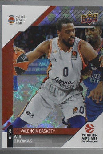 2017-18 Upper Deck Euroleague - Will Thomas #67