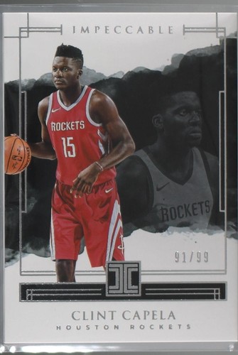 2017-18 Panini Impeccable - Clint Capela #15