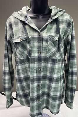 Carhartt flannel cheap hoodie