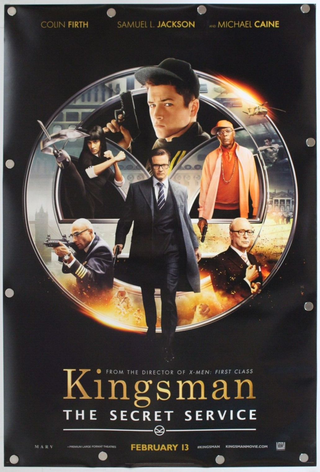 Kingsman The Secret Service 2014 Double Sided Original Movie