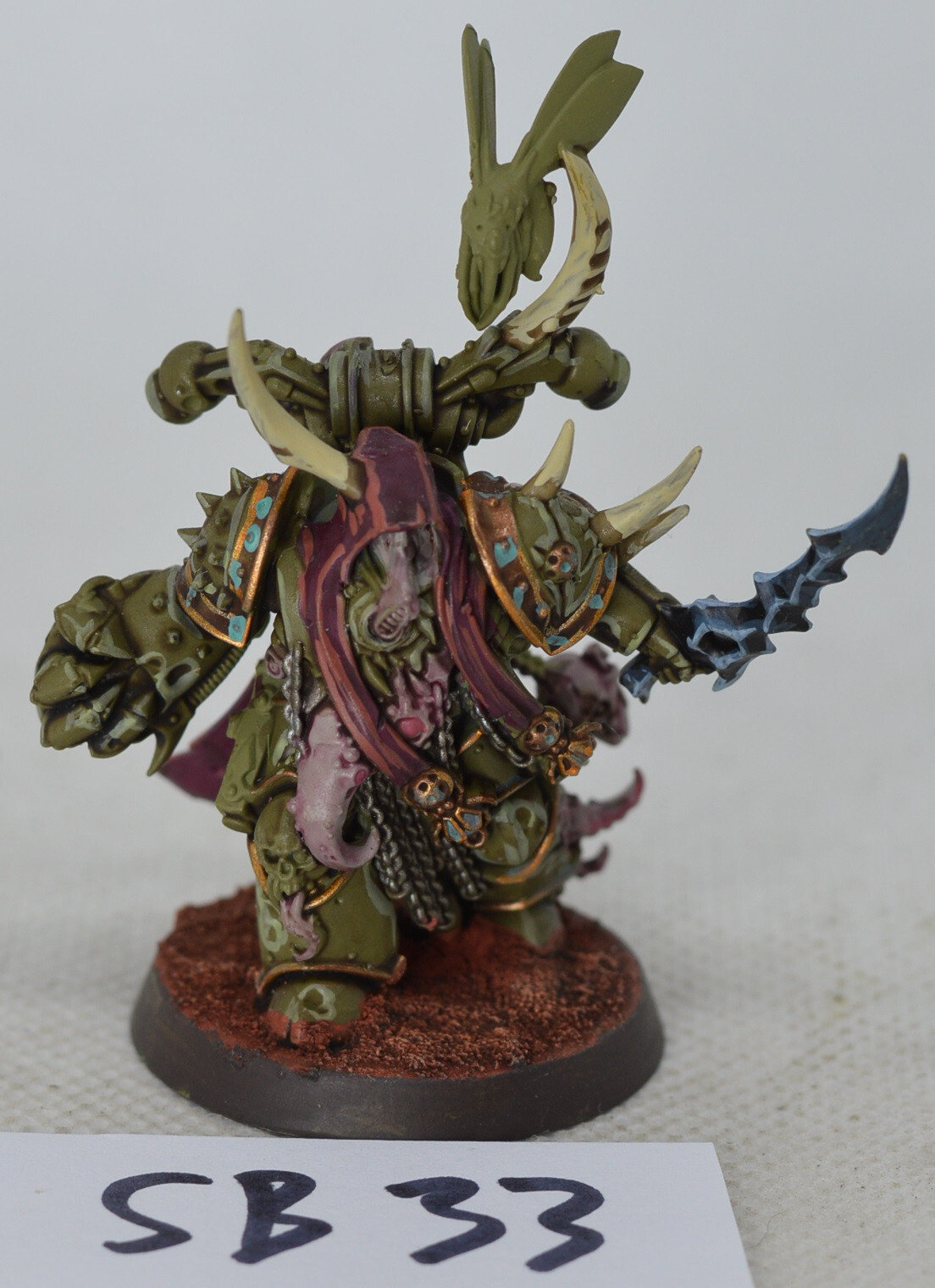 模型製作用品 Kill Team Plague Marine Started to paint new Kill Team and this is its first member