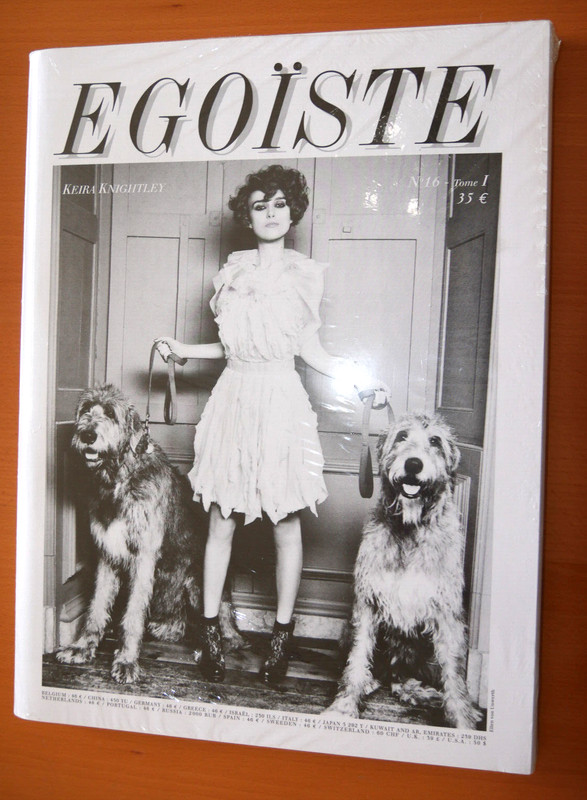 Egoiste Magazine #16 (2 Vol.)   Paolo Roversi Ellen Von Unwerth Avedon 2011
