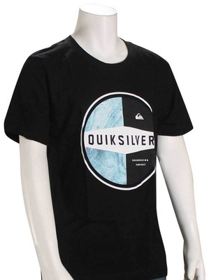 Футболка Quiksilver Boys Jungle Drum — черная — новинка