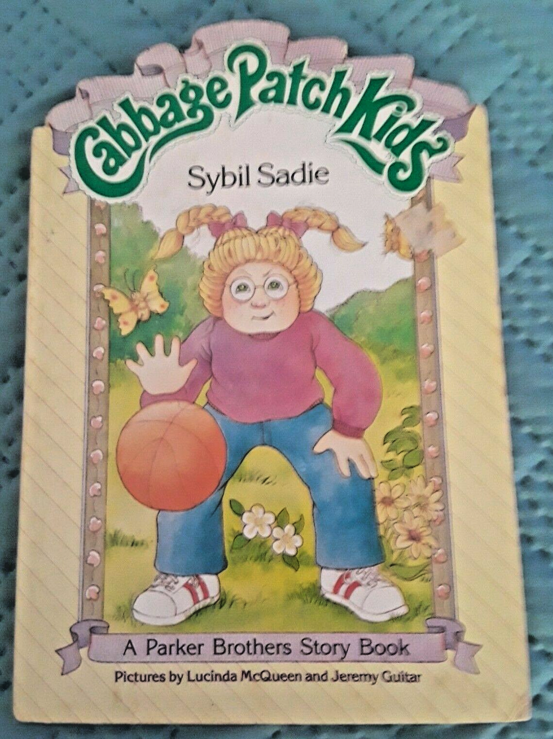 Children's Vintage1984 Cabbage Patch Kids Hard Cover Book