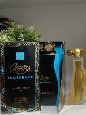 ORGANZA INDECENCE GIVENCHY EAU DE PARFUM TRIED VERY LITTLE 50ML SPRAY AS SHOWN.