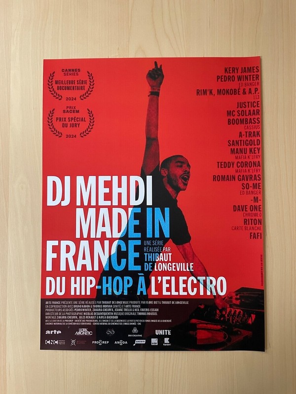 POSTER DJ Mehdi series Arte