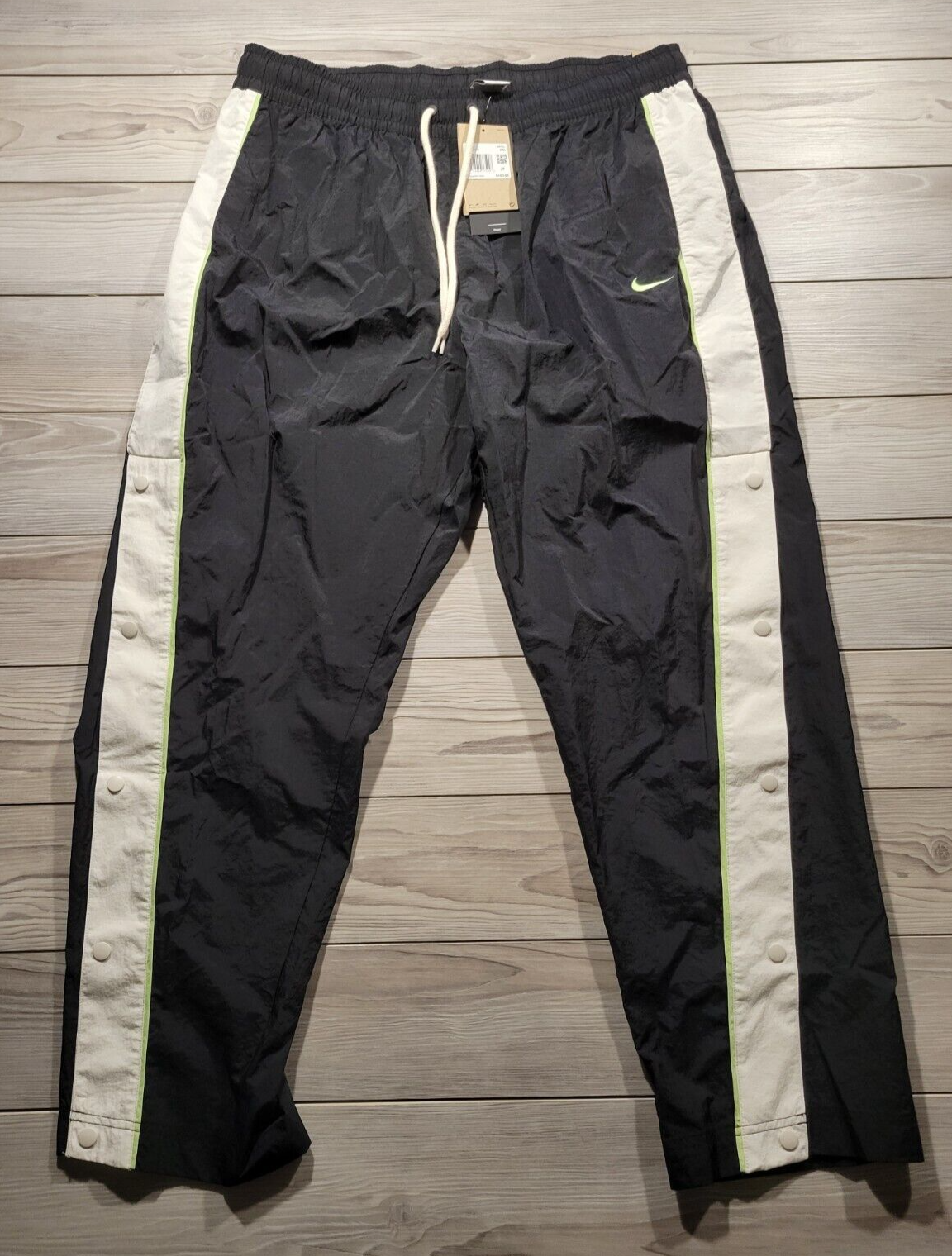 Nike Woven Basketball Warm-Up Pants Men's Size 2XL XXL Snap Button Loose Fit | eBay Nike Woven Basketball Warm-Up Pants Men's Size 2XL XXL Snap Button Loose Fit | eBay