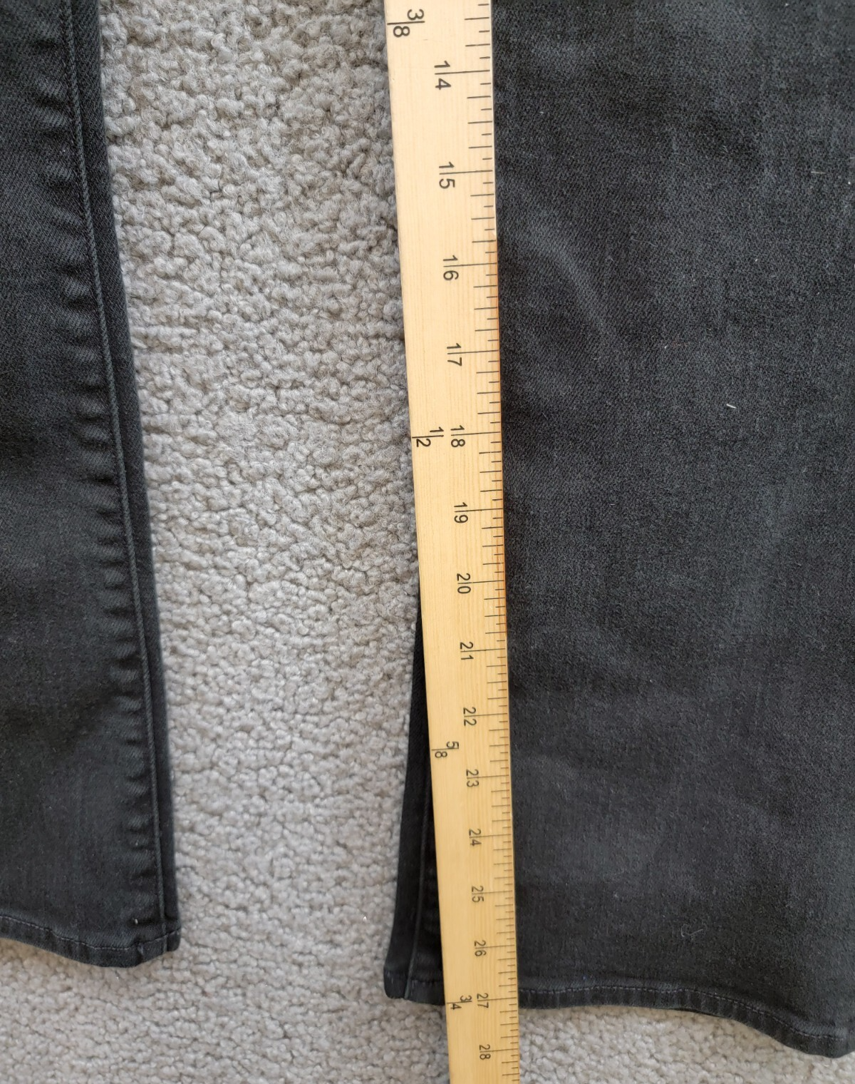 MOTHER The Patch Pocket Insider High Rise Jeans Women's 33 Pitch Button Closure~ - Picture 7 of 19