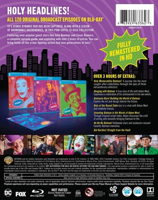 Batman The Complete Original Series Blu-ray Adam West NEW