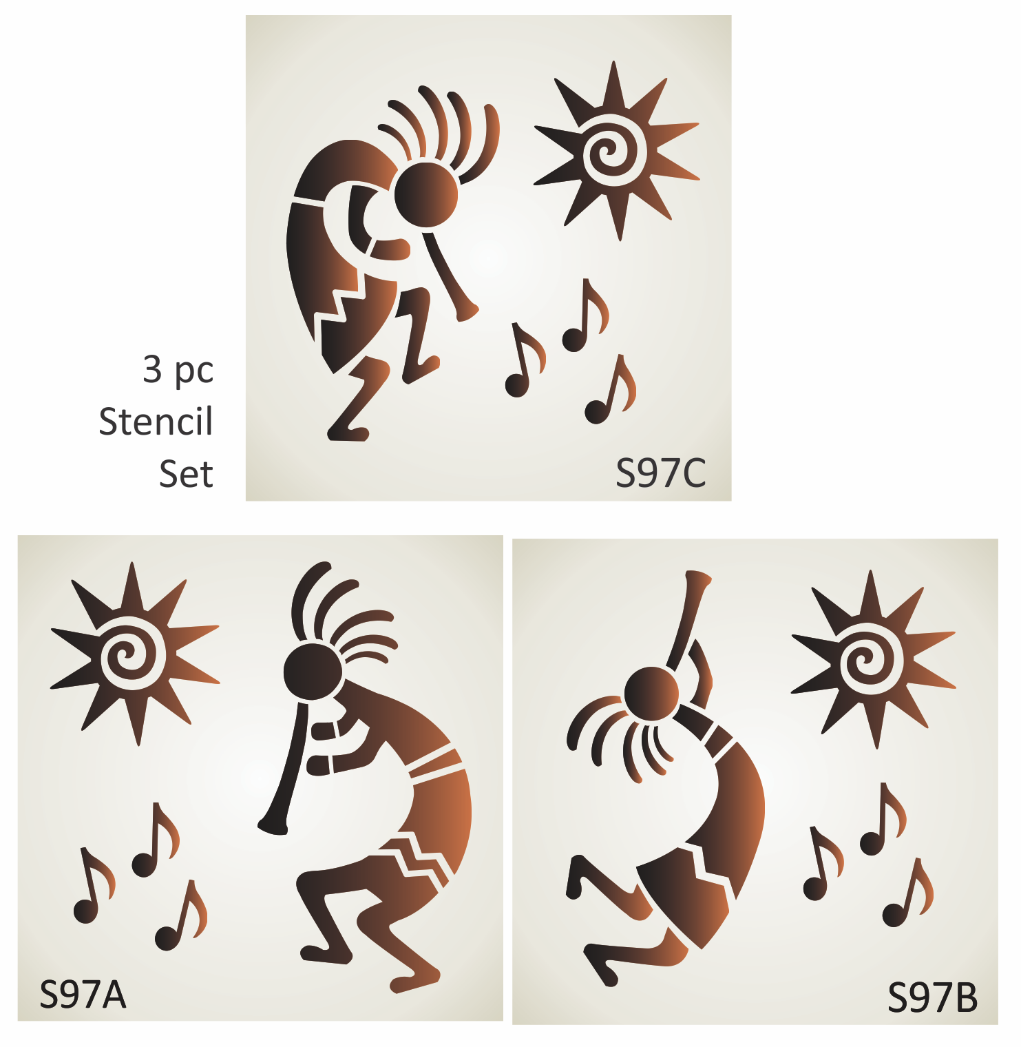 Kokopelli　dance Kokopelli Dancing Metal Wall Art LED Light Humpbacked Flute