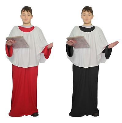 Childs Choir Alter Boy Costume Religious Gospel Singer Fancy Dress