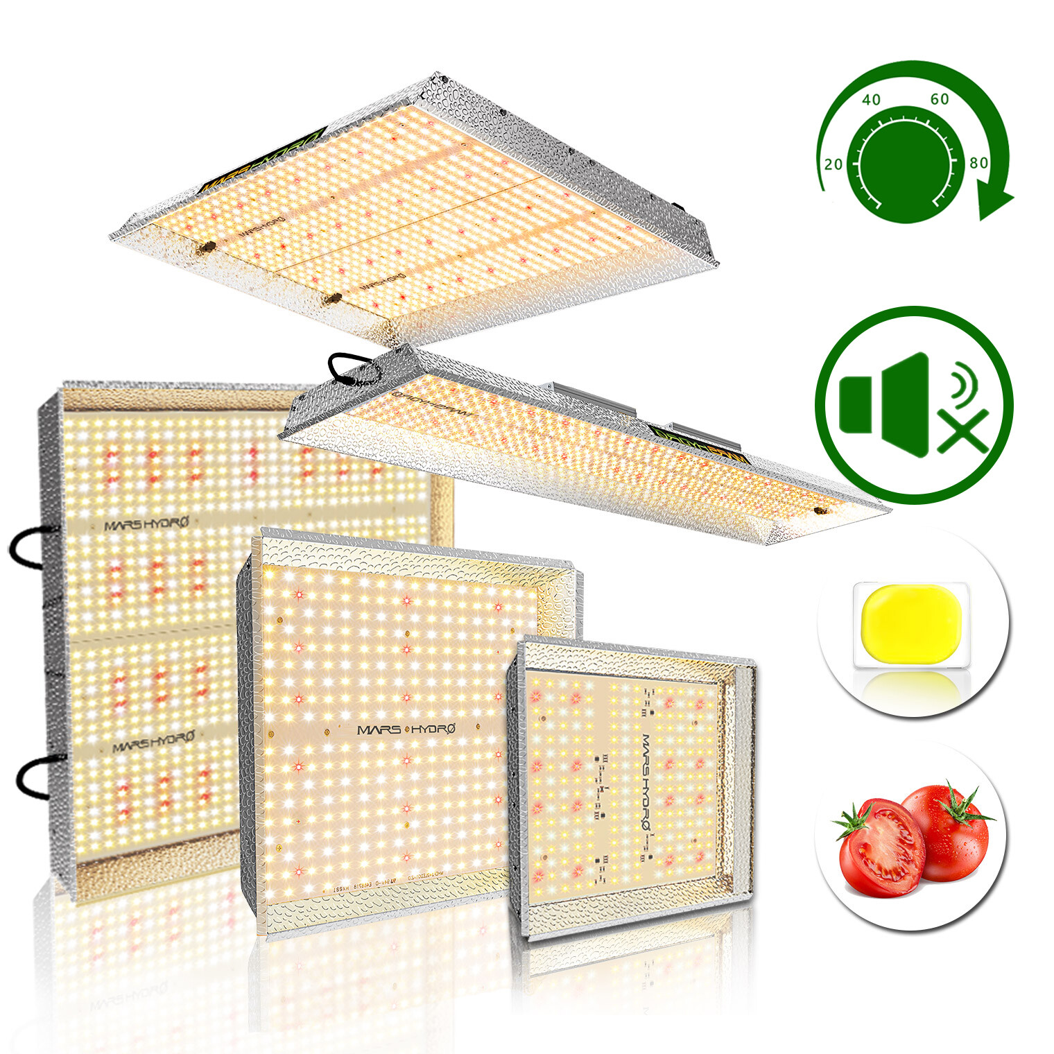 Mars Hydro TS 600W 1000W 2000W 3000W LED Grow Light pflanzenlampe SP 150 SP3000