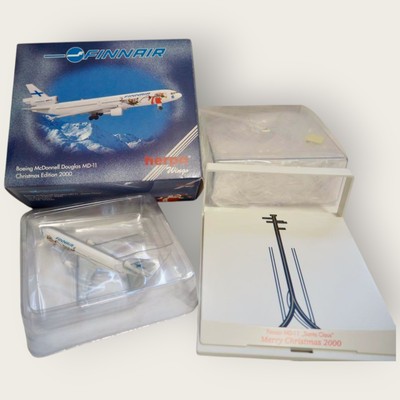 Herpa 1/500 Finnair MD-11 Santa Claus Diecast Model