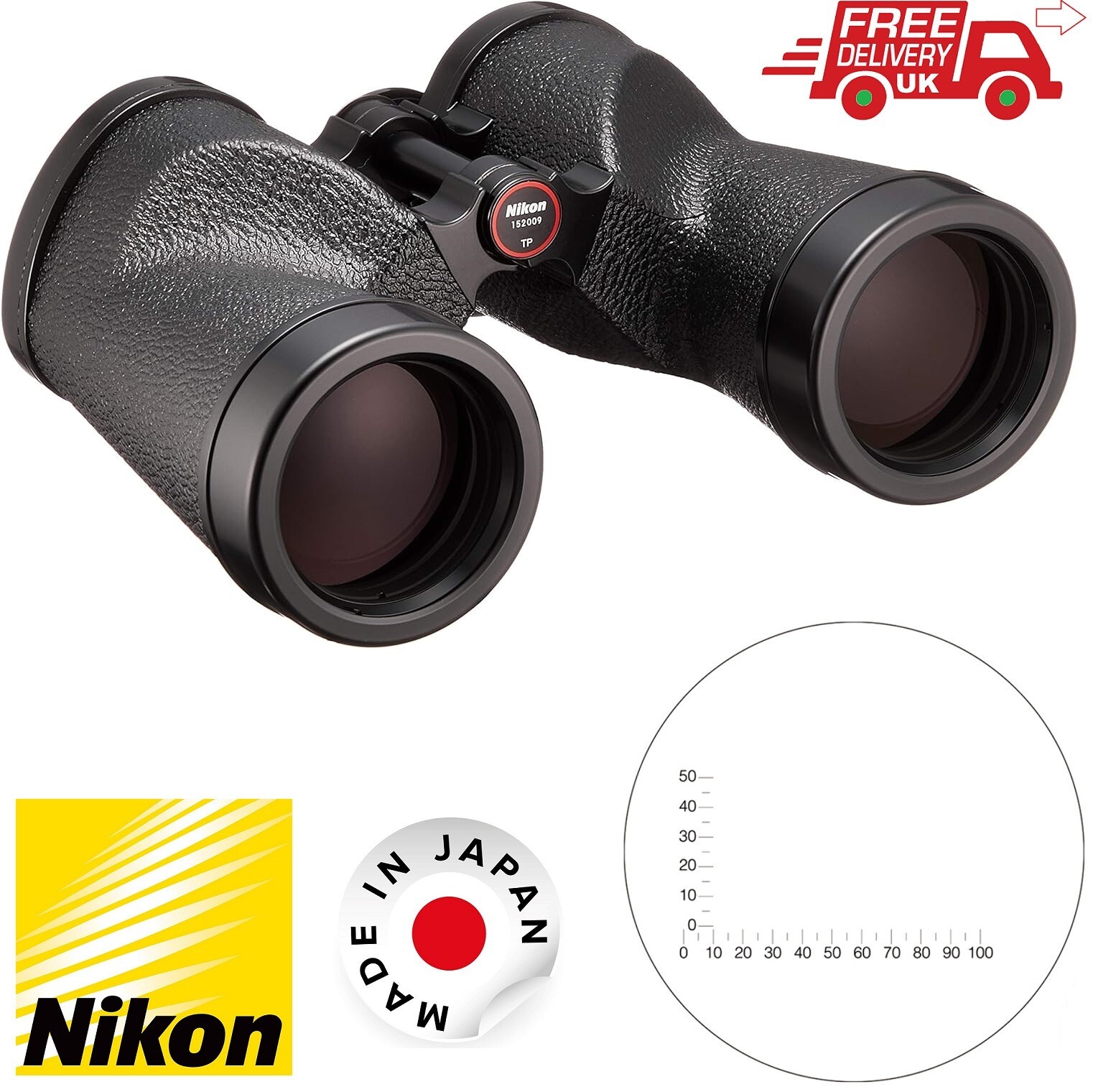 Nikon - 【SOLD】双眼鏡　Nikon 7x50 7.3°　専用ケース付き Nikonニコン双眼鏡 7×50 7.3° 本革ケース付