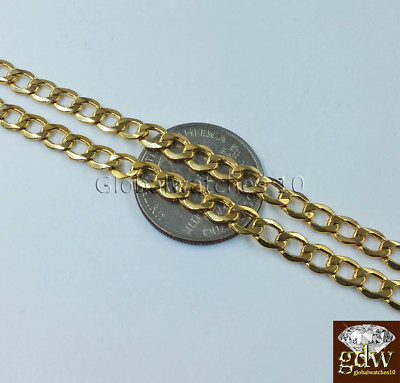 Pre-owned Globalwatches10 Real Men 10k Gold Lion Head Charm Pendant With 28" Inch Miami Cuban Link Chain In Yellow