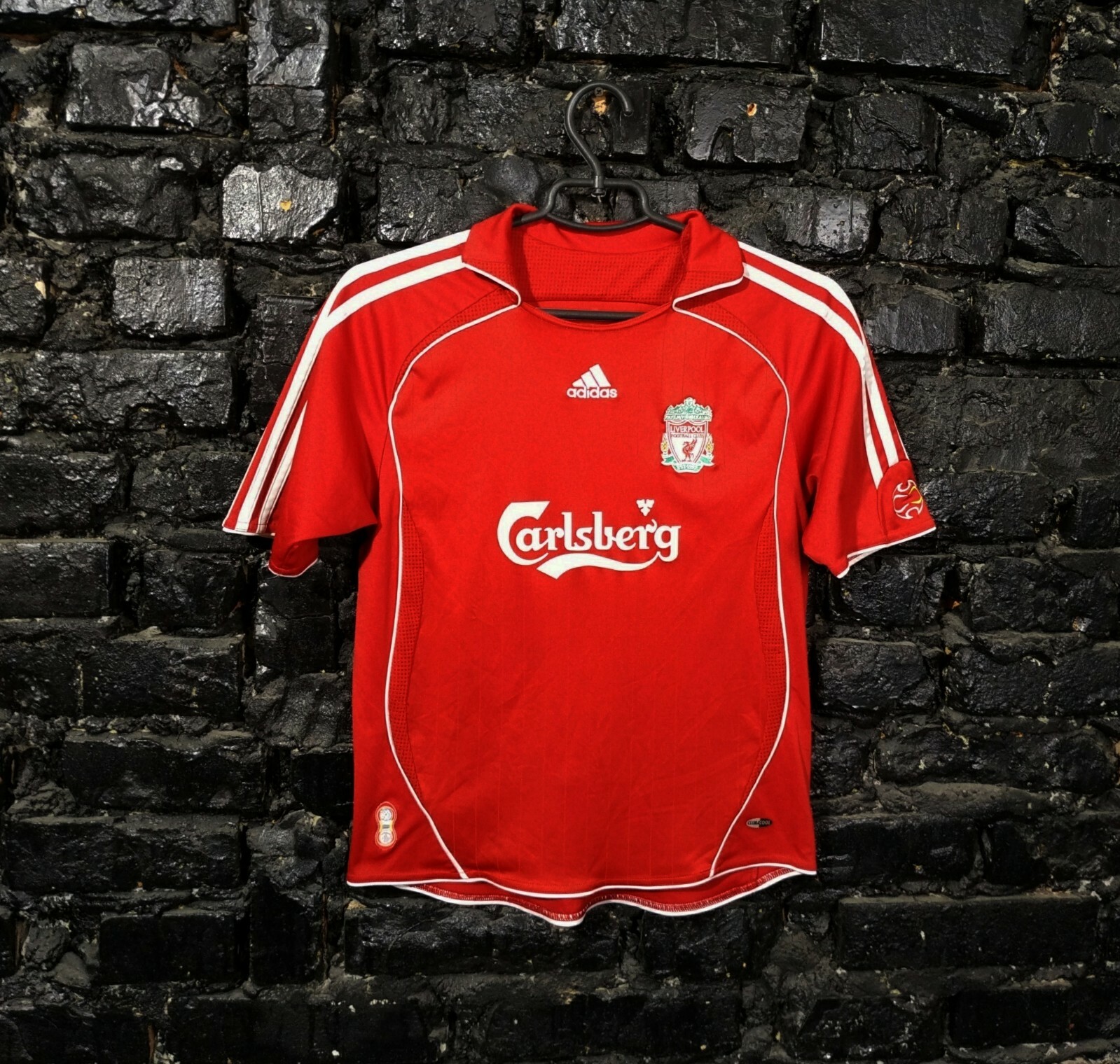Fowler Liverpool Home football shirt 2006 - 2008 Adidas Fowler Liverpool Home football shirt 2006 - 2008 Adidas