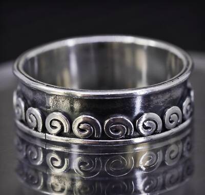アクセサリー Vintage Mexican Silver Oval Ring 925 Vintage Mexican Silver Oval Ring 925