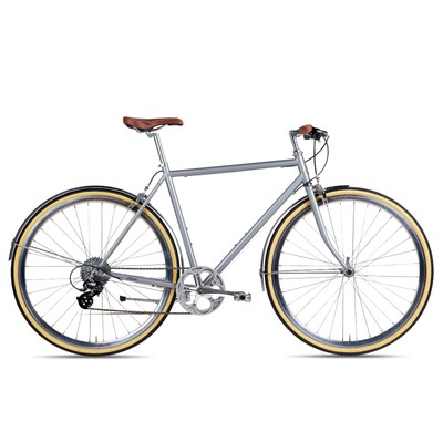 Populo Bikes Legend 8-Speed Classic All City Bike Steel Urban City Commuter B...