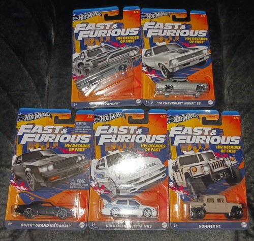 ミニカー Hotwheels FAST&FURIOUS Amazon.com: Hot Wheels Fast and Furious 5-Pack of Toy Cars