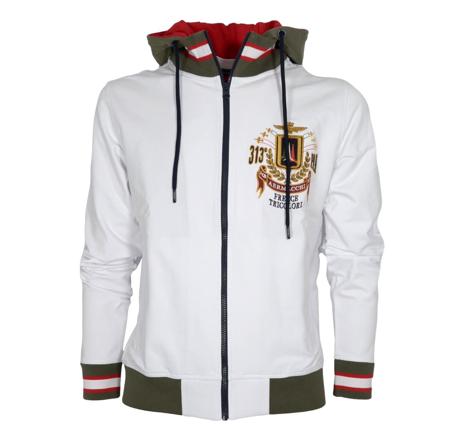 

Толстовка Removable Man Aeronautica Militare FE1765 White Arrows, Белый