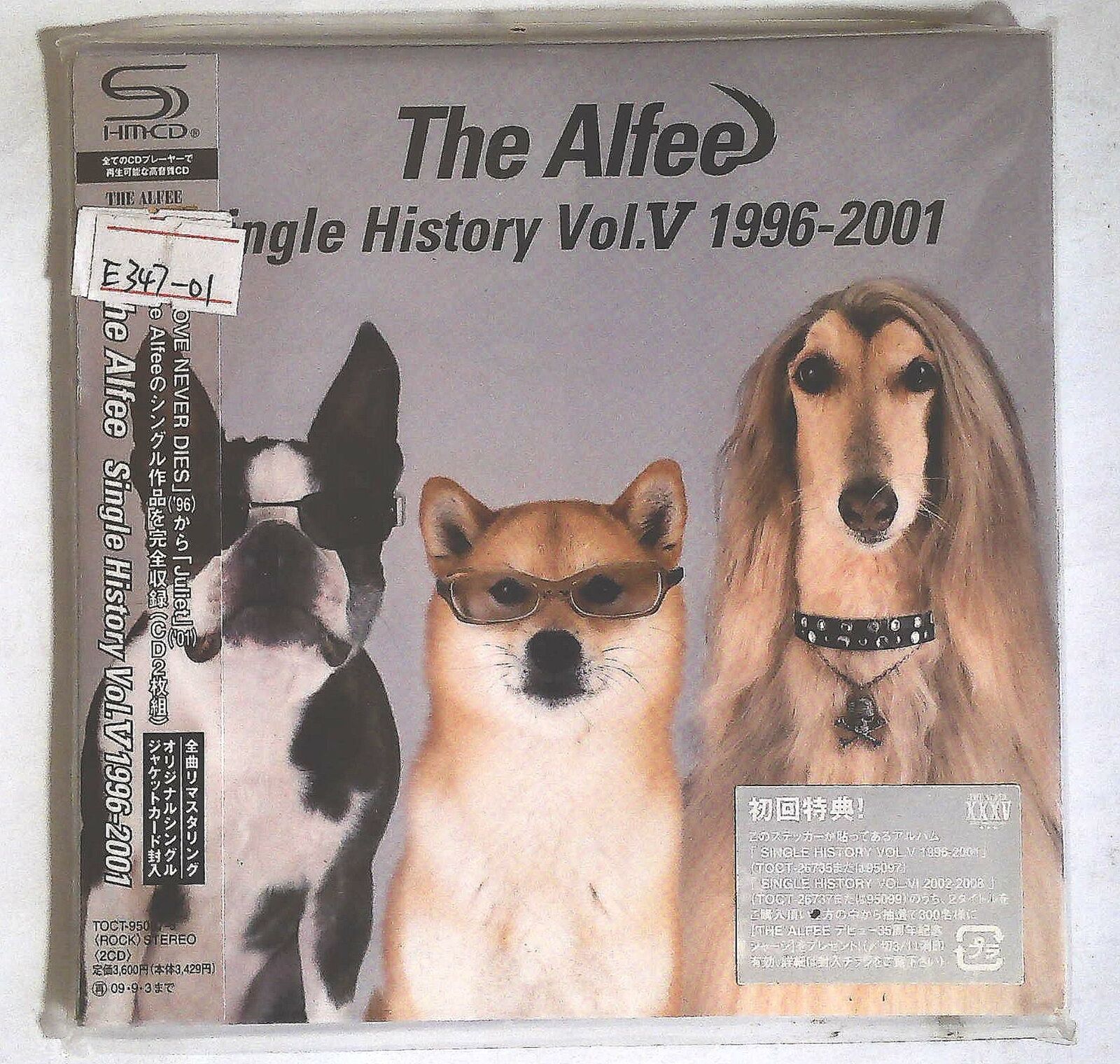 THE ALFEE - SINGLE HISTORY VOL.V 1996-2001 TOCT-95097-8 JAPAN SHM-CD WITH OBI | eBay THE ALFEE - SINGLE HISTORY VOL.V 1996-2001 TOCT-95097-8 JAPAN SHM-CD WITH OBI | eBay
