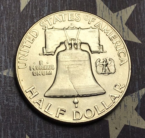 1951-D Franklin Silver Half Dollar Collector Coin for your Collection.