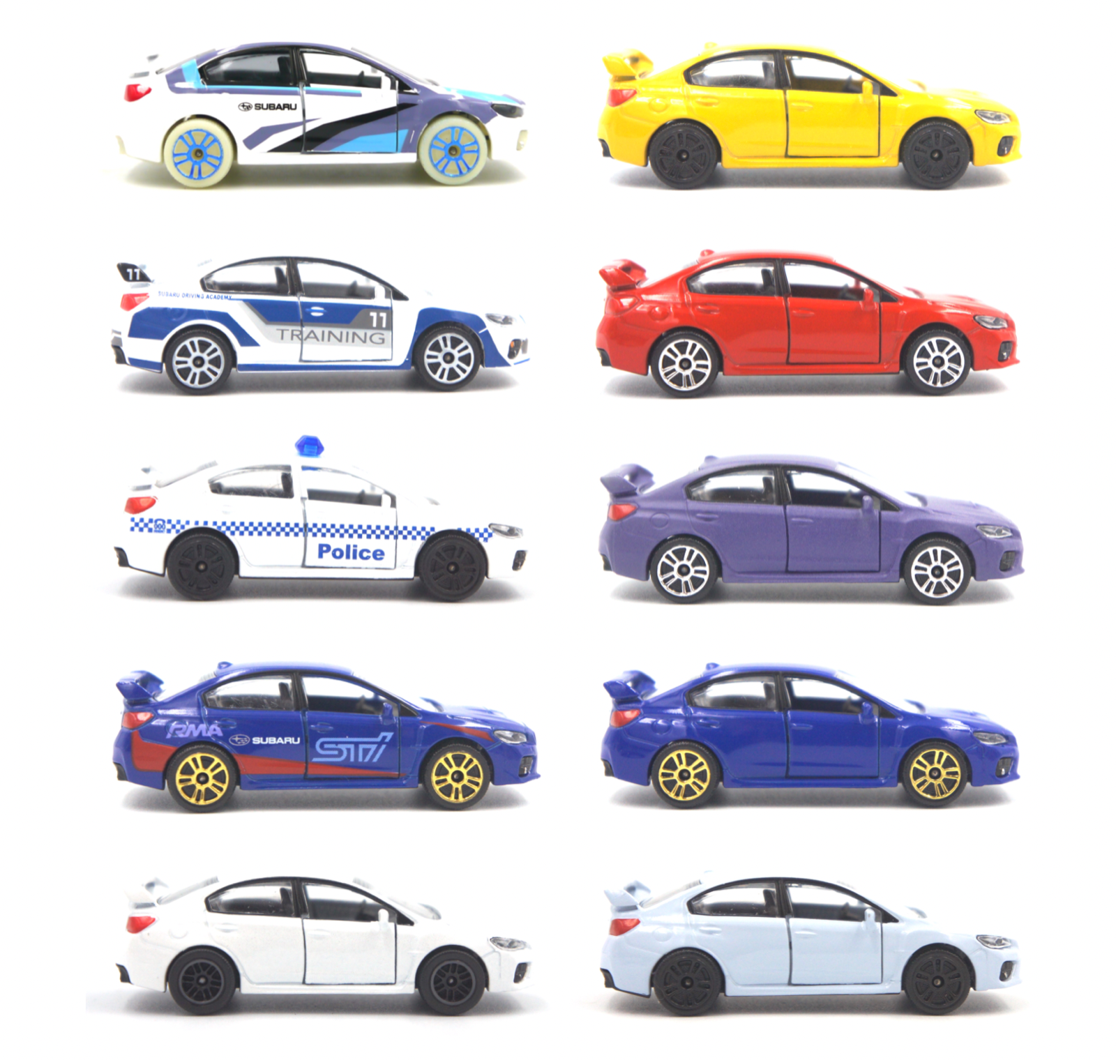 Majorette [Ref: 275D] SUBARU WRX STI [Loose Pack] *** Choose