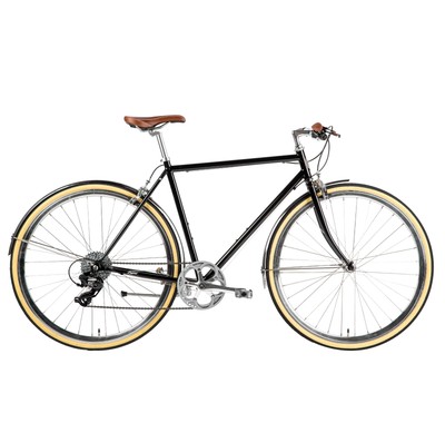 Populo Bikes Legend 8-Speed Classic All City Bike Steel Urban City Commuter B...