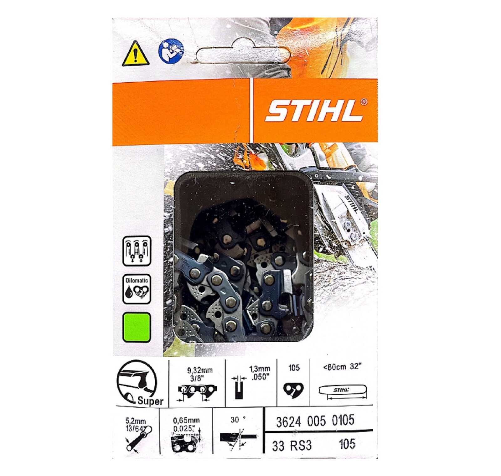 テラローザ NEW STIHL CHAINSAW SAW CHAIN 3624 005 0105 32